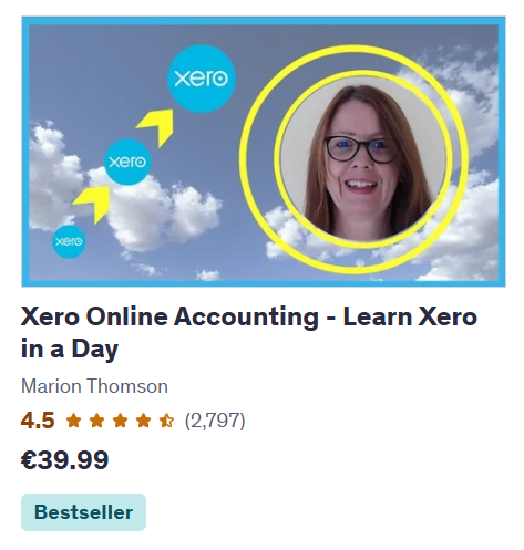 Xero udmey accounting courses
