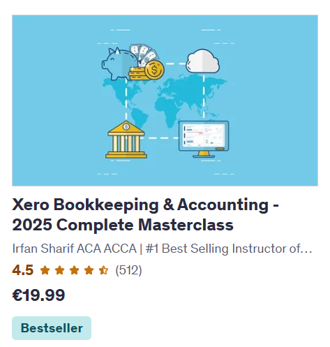 Xero udmey courses