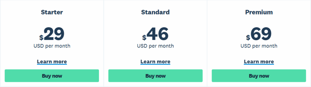 Xero pricing
